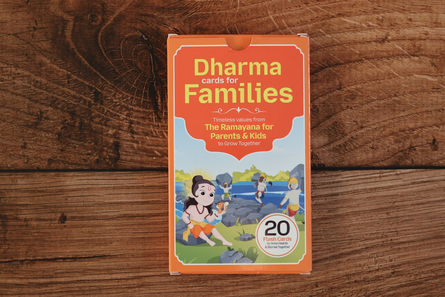 Dharma Cards for Families box with 20 flash cards