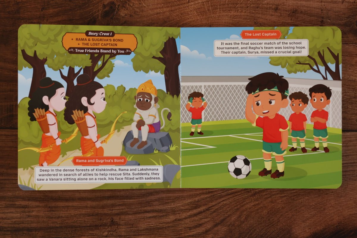Ramayana friendship value connected to a school experience