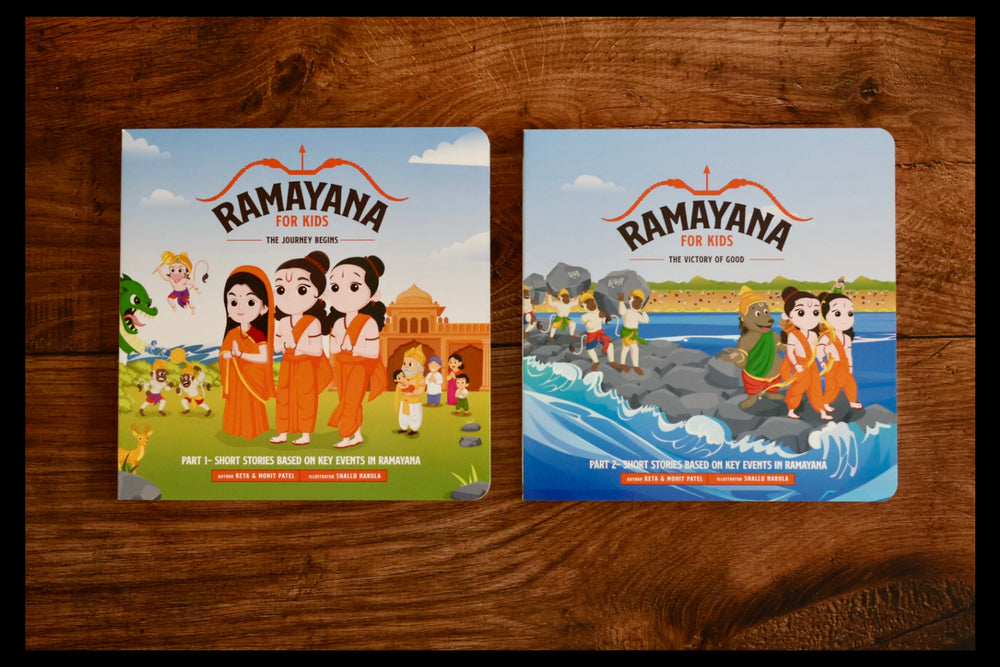 My First Ramayana two-book set