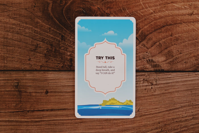 Dharma Card back with Try This action prompt